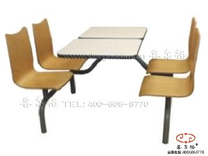 连体桌椅_506